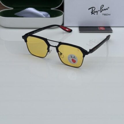 Rayban 04 black yellow