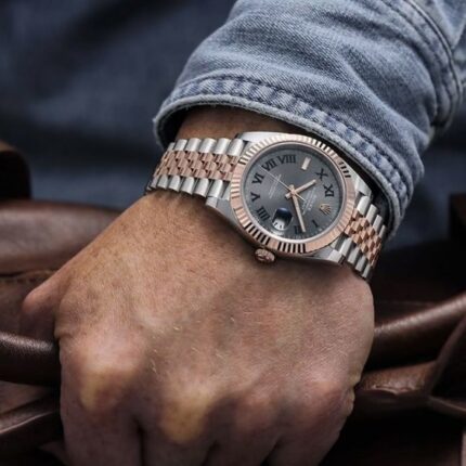 Rolex Oyster perpetual Date just Copper