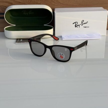 Rayban 4195 black day night