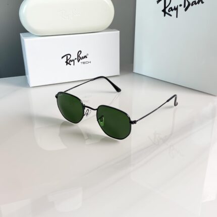 *RAYBAN BLACK GREEN 3548